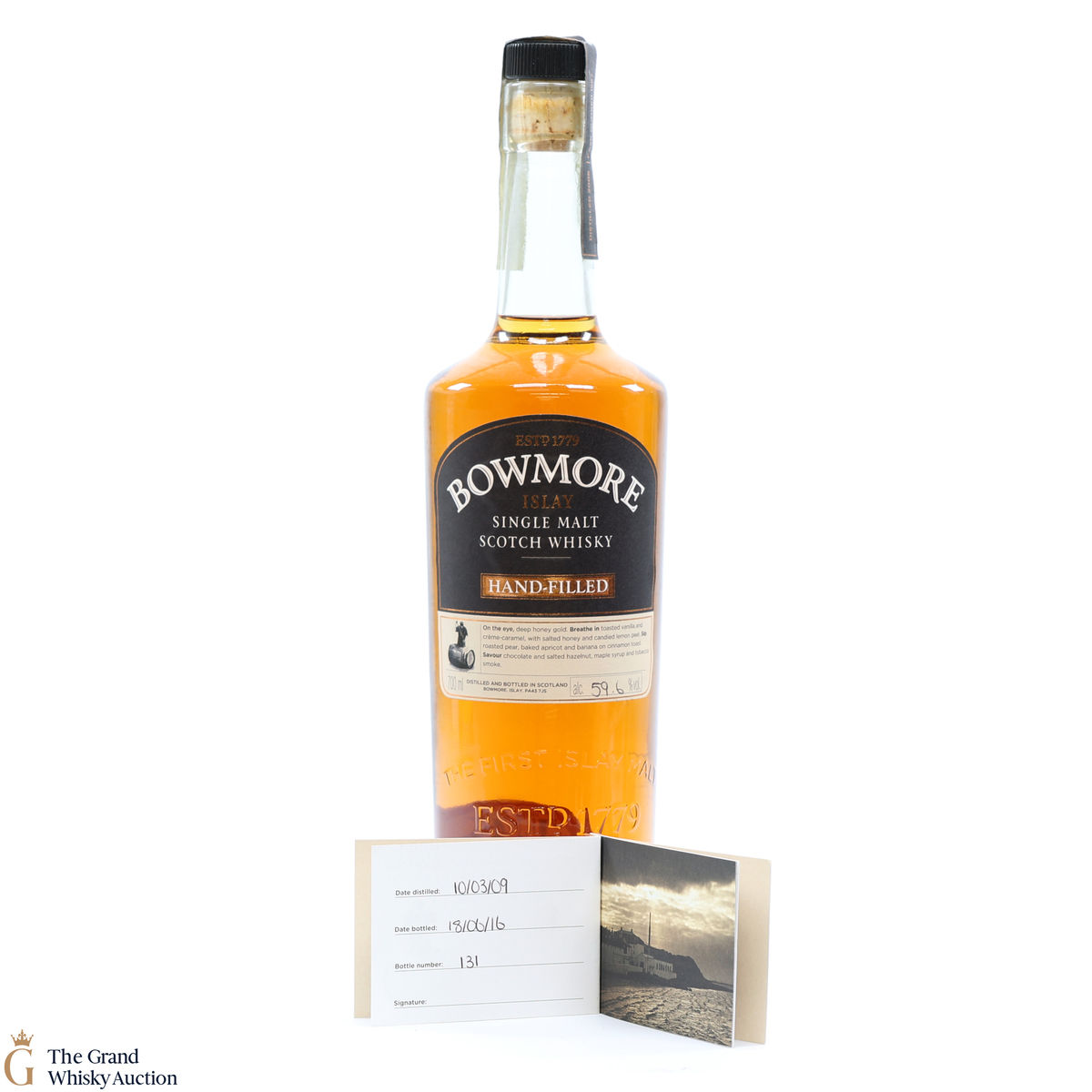 Bowmore - 7 Year Old - 2009 Hand Filled 2016 #1567 1st Fill Virgin Oak