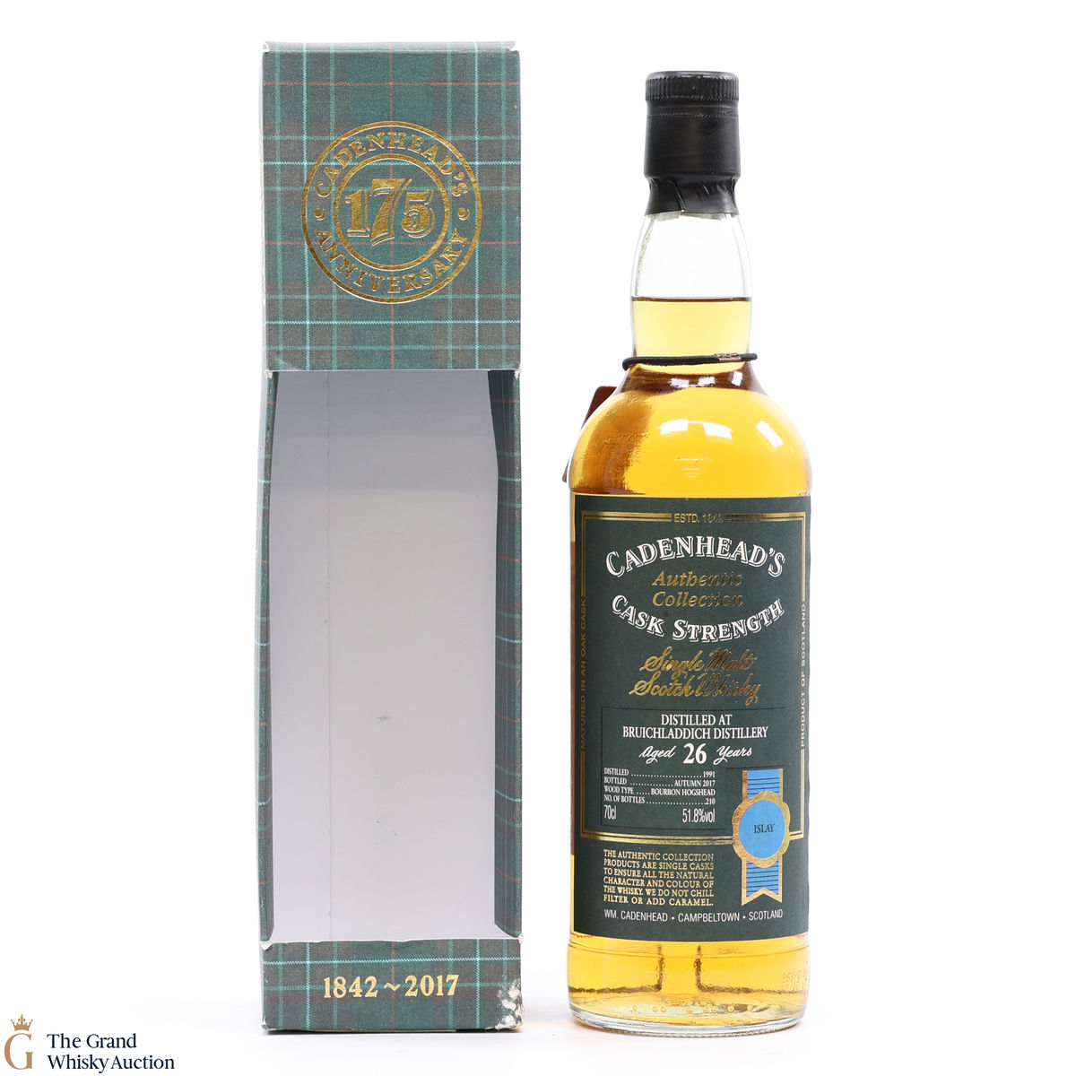 Bunnahabhain - 26 Year Old 1991 Cadenhead's Cask Strength