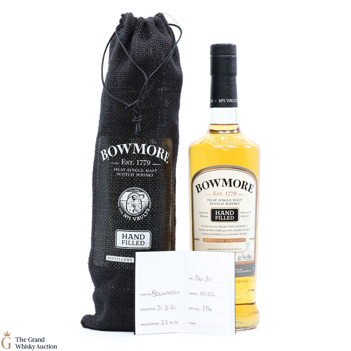 Bowmore - 10 Year Old - 2019 Hand Fill - Virgin Oak #1590