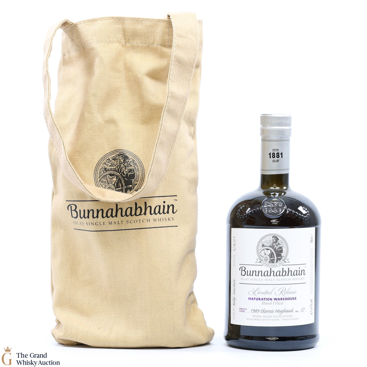 Bunnahabhain - 1989 Oloroso Hogshead #57 - Hand Fill