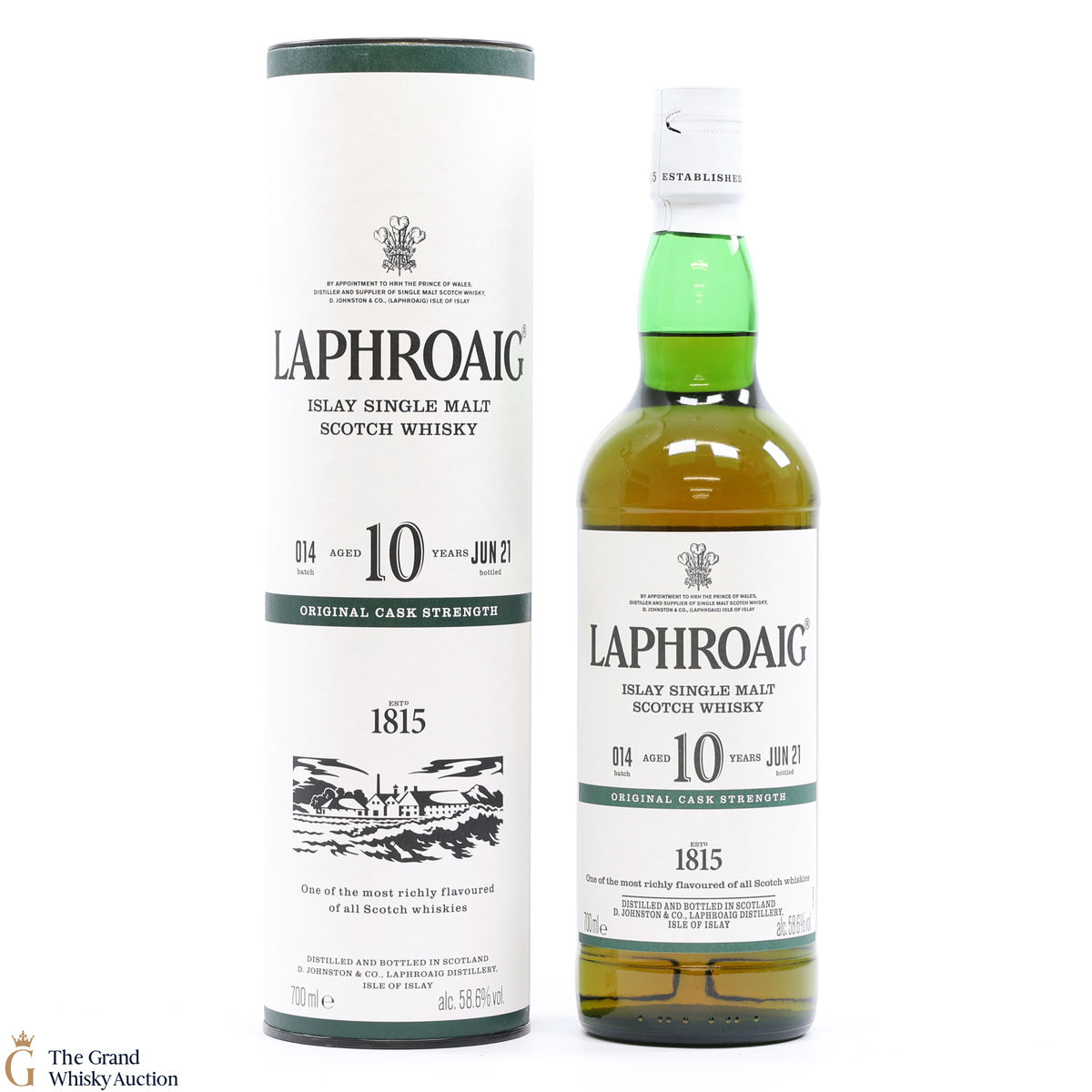 Laphroaig - 10 Year Old - Original Cask Strength Batch #014