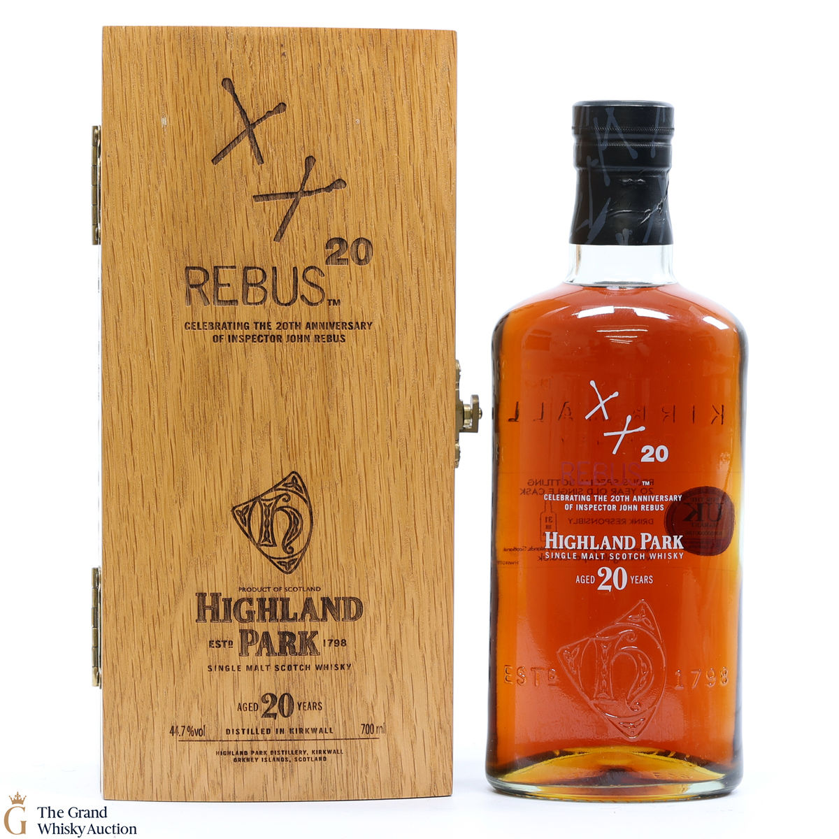 Highland Park - 20 Year Old - Rebus 20 Rankin
