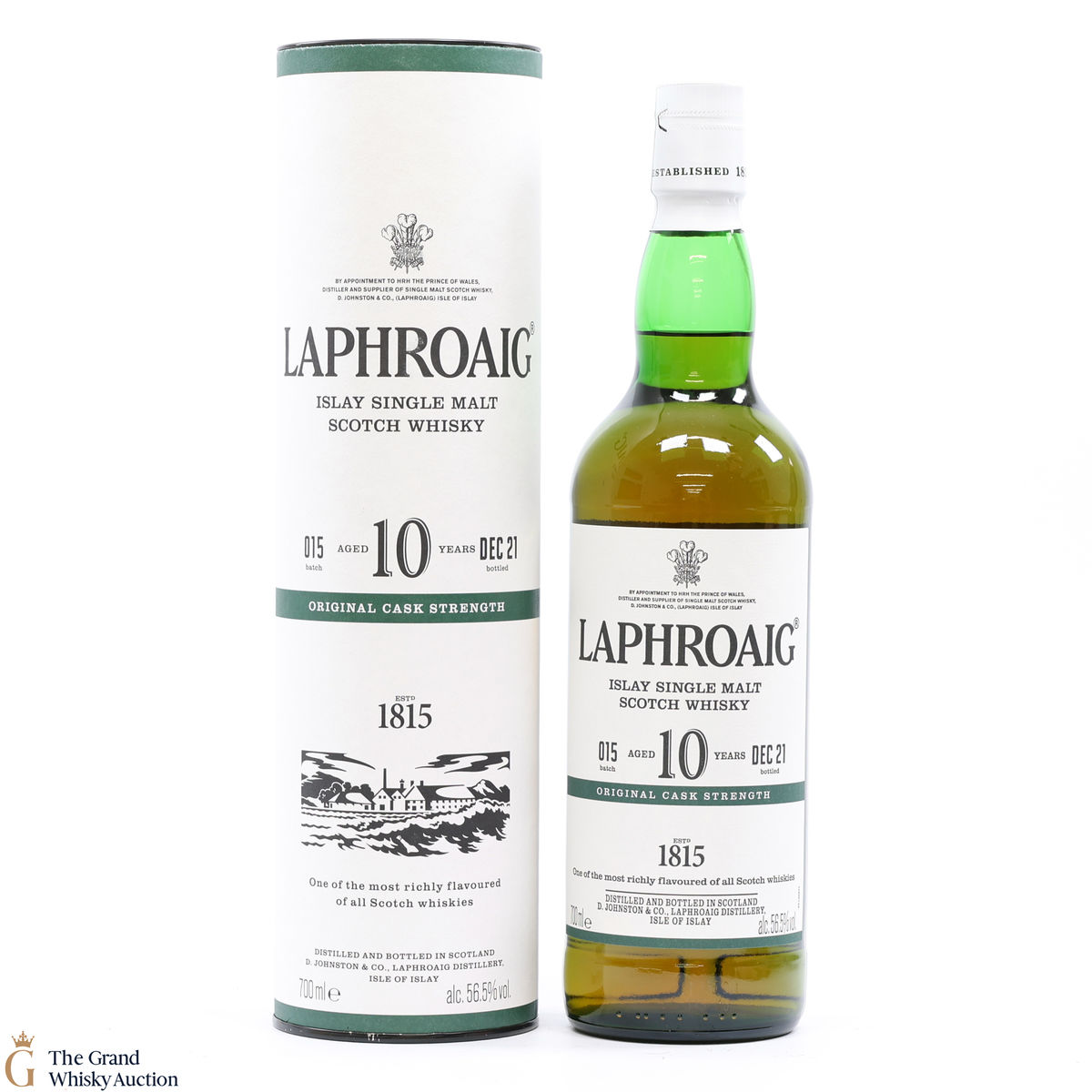 Laphroaig - 10 Year Old - Original Cask Strength Batch #015