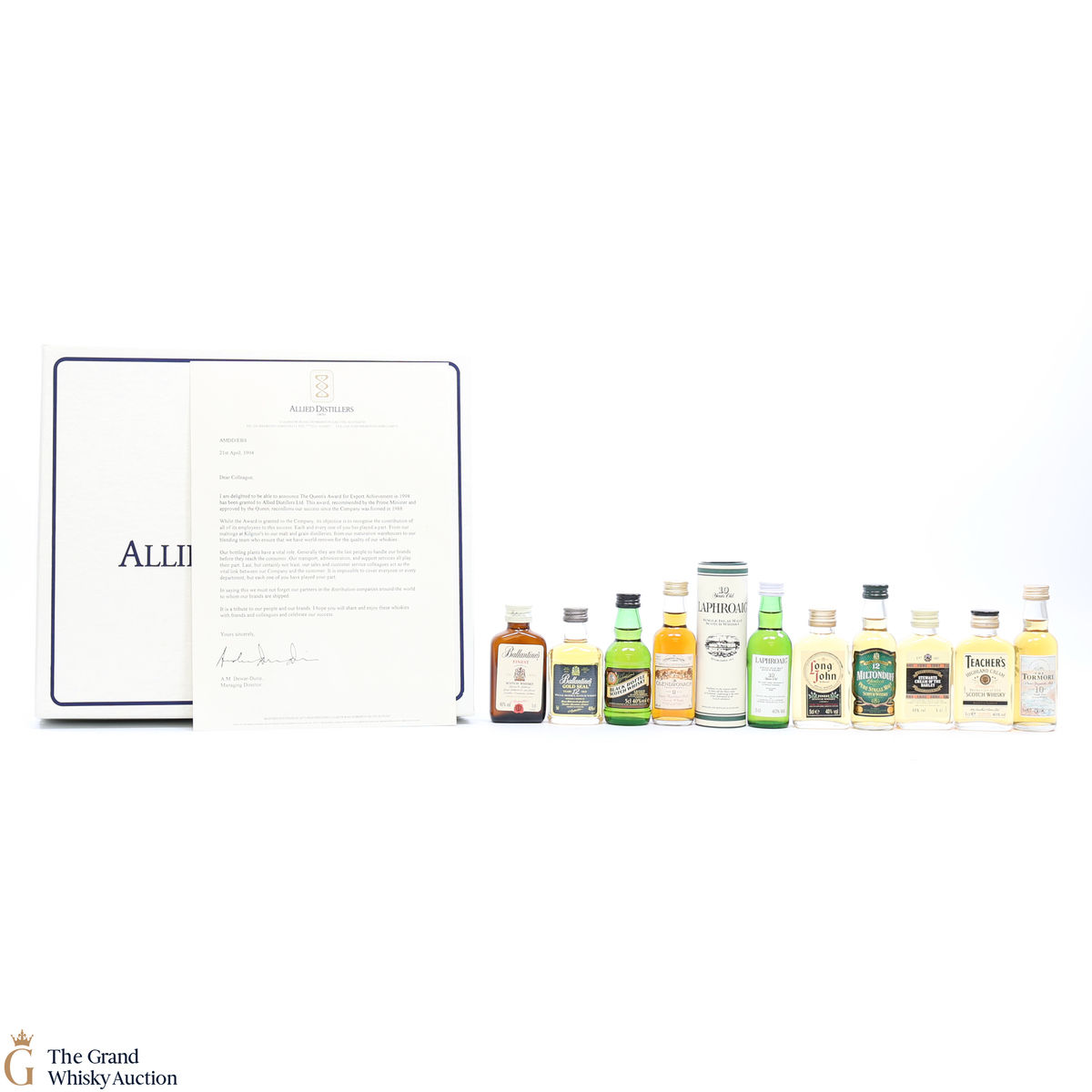 Allied Distillers - Queen's Award Miniature Set (10 x 5cl)