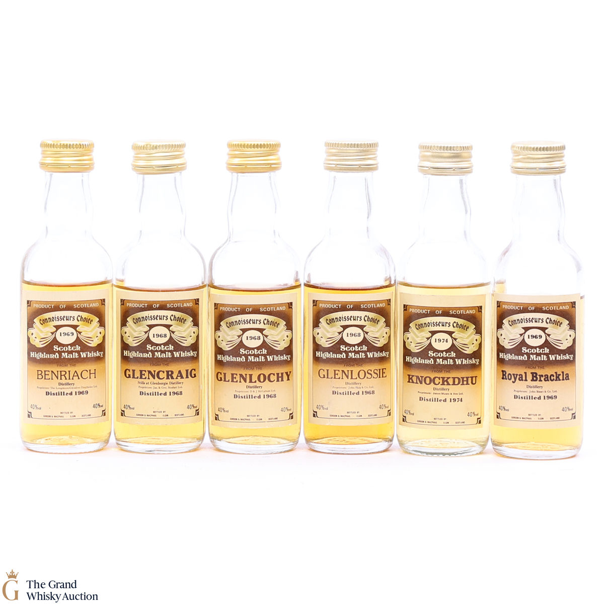 Gordon & MacPhail - Connoisseurs Choice - Minis (6 x 5cl)