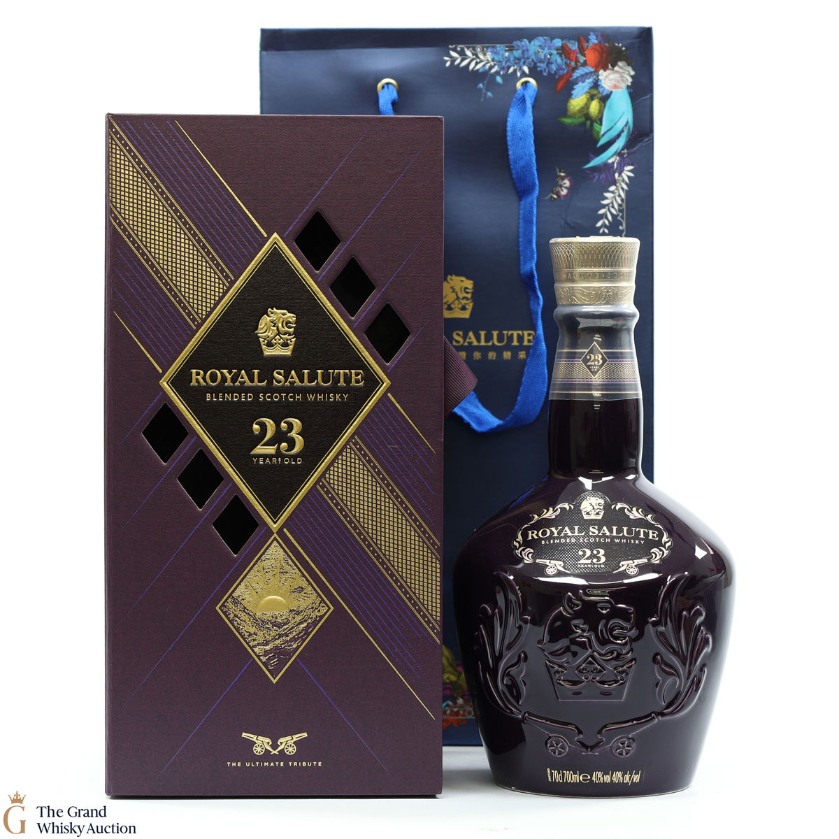 Royal Salute - 23 Year Old Blend (Taiwan Special) + Bag