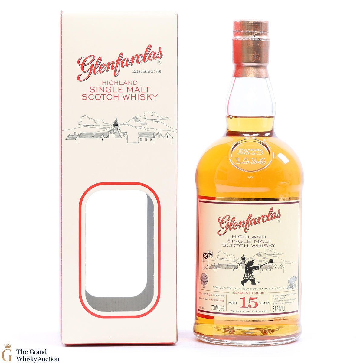 Glenfarclas -15 Year Old - HANON and KARHU