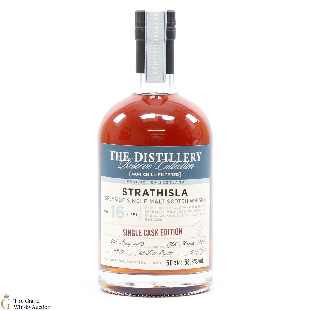 Strathisla - 16 Year Old #36909 2003 - Distillery Reserve (50cl)