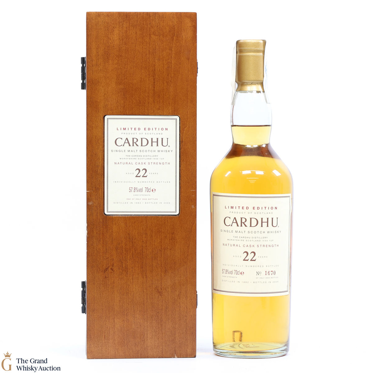 Cardhu - 22 Year Old 1982 - Cask Strength (Limited Edition) 