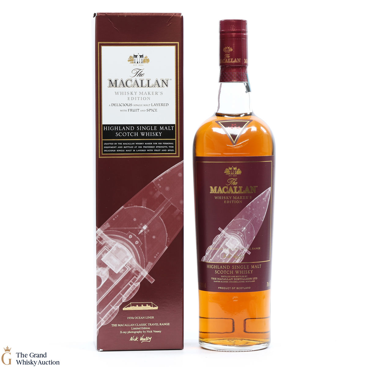 Macallan - Whisky Maker's Edition - Classic Travel Range 1930s Ocean Liner