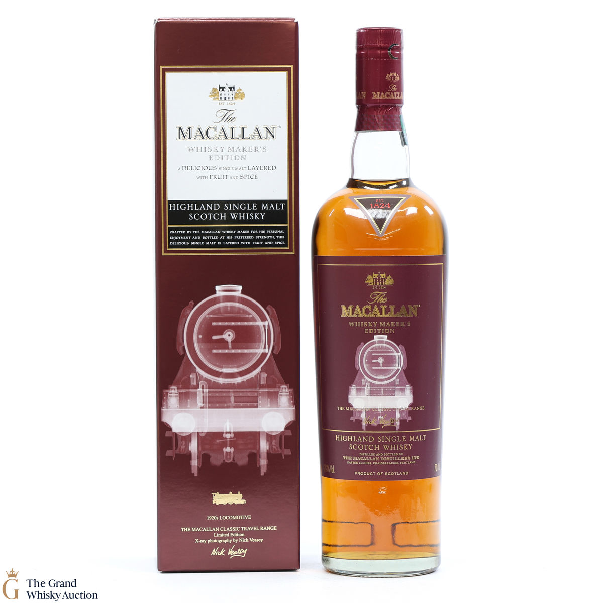 Macallan - Whisky Maker's Edition - Classic Travel Range 1920s Locomotive