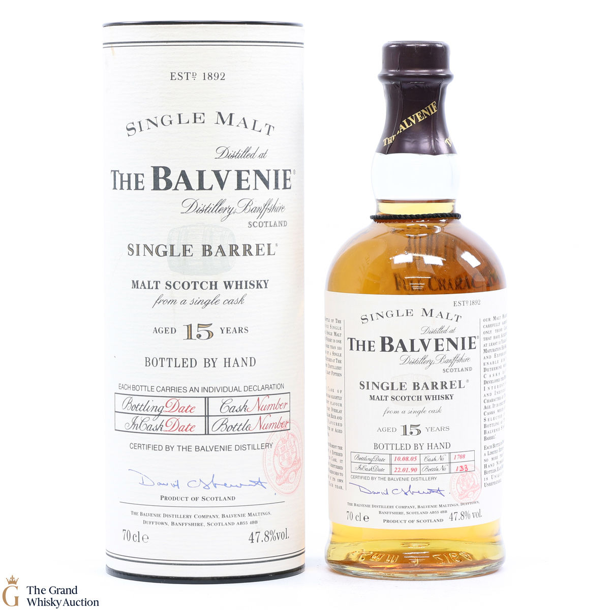 Balvenie - 15 Year Old Single Barrel #1708