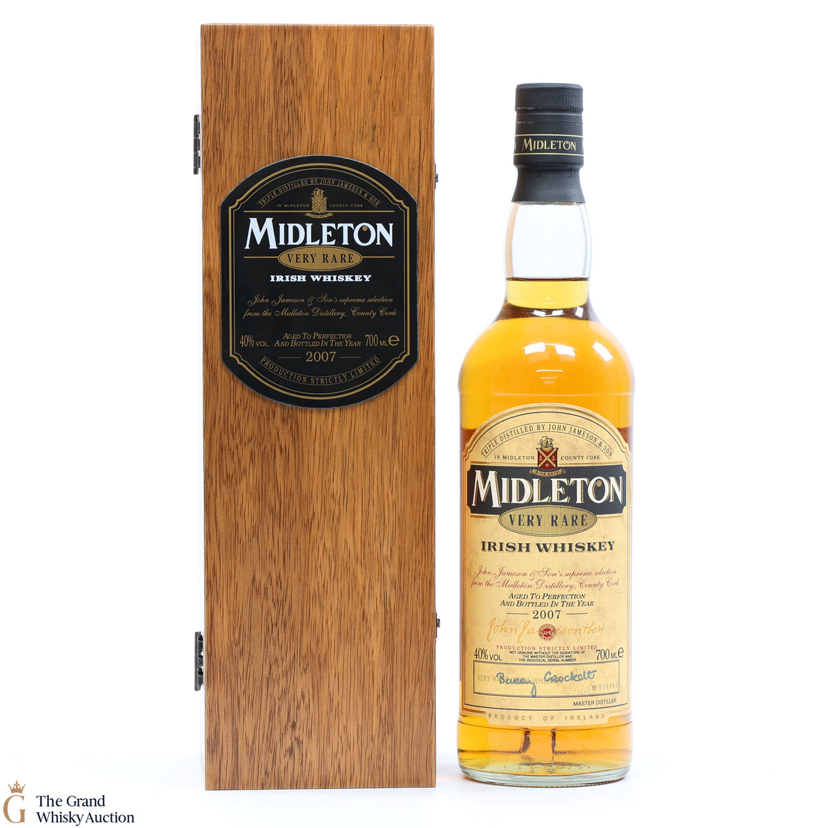Midleton - Very Rare - 2007 Vintage Release - Irish Whiskey