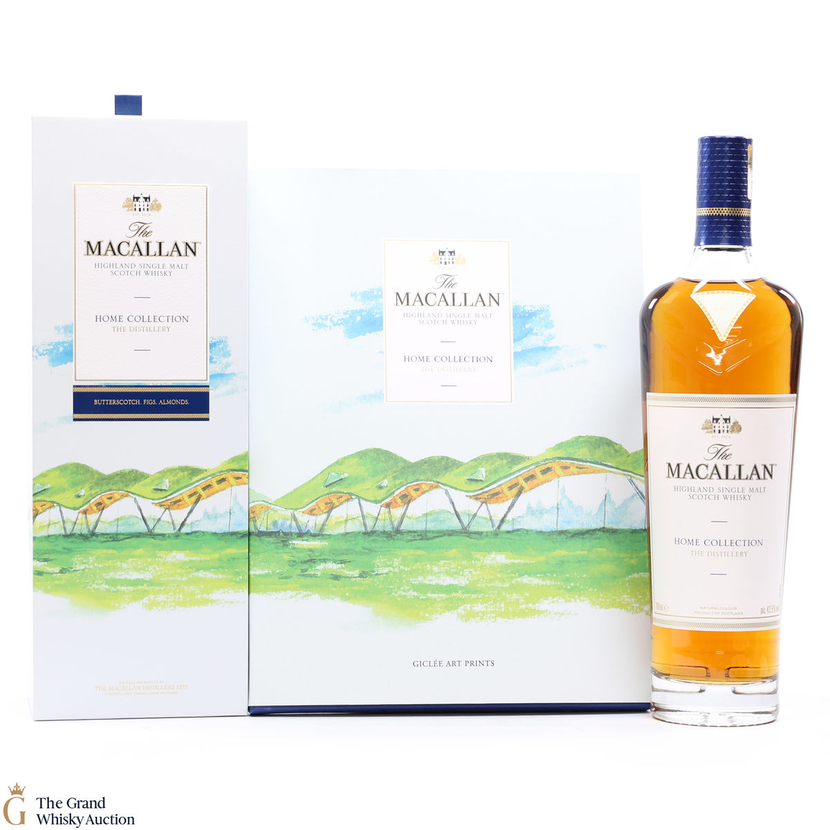 Macallan - Home Collection - The Distillery (1x70cl) & Giclee Art Prints
