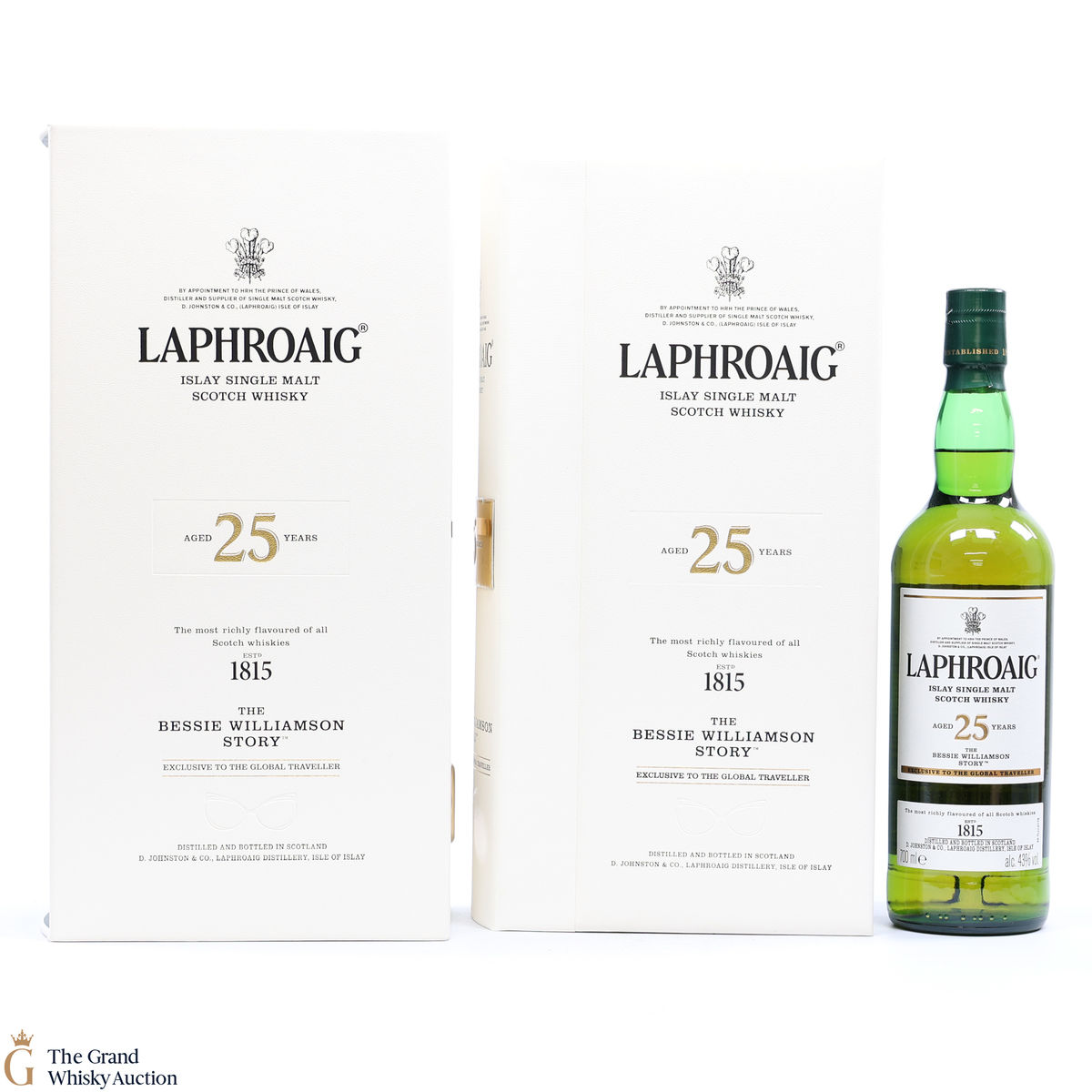 Laphroaig - 25 Year Old Bessie Williamson Story Exclusive to Global Traveller 