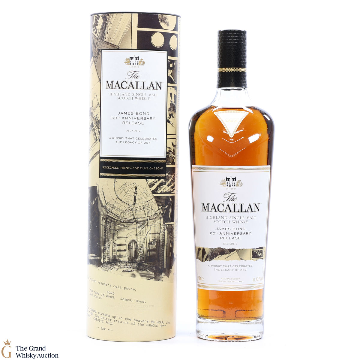 Macallan - James Bond 60th Anniversary - Decade V