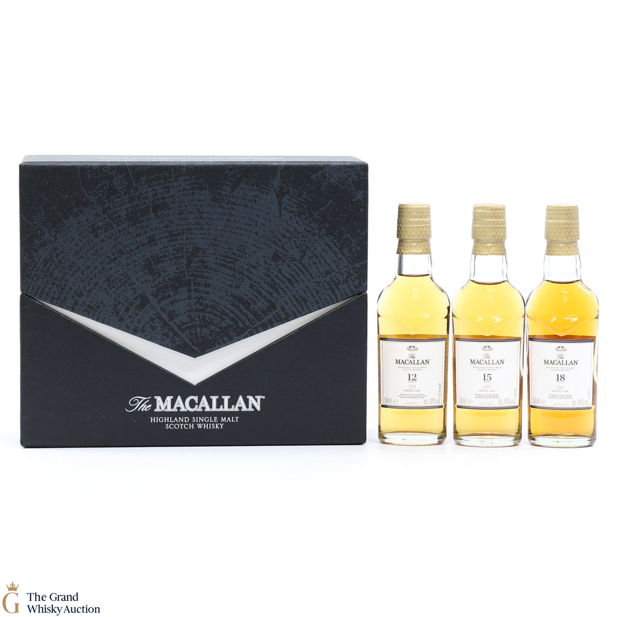 Macallan - 12, 15 & 18 YO Double Cask Set (3 x 5cl)