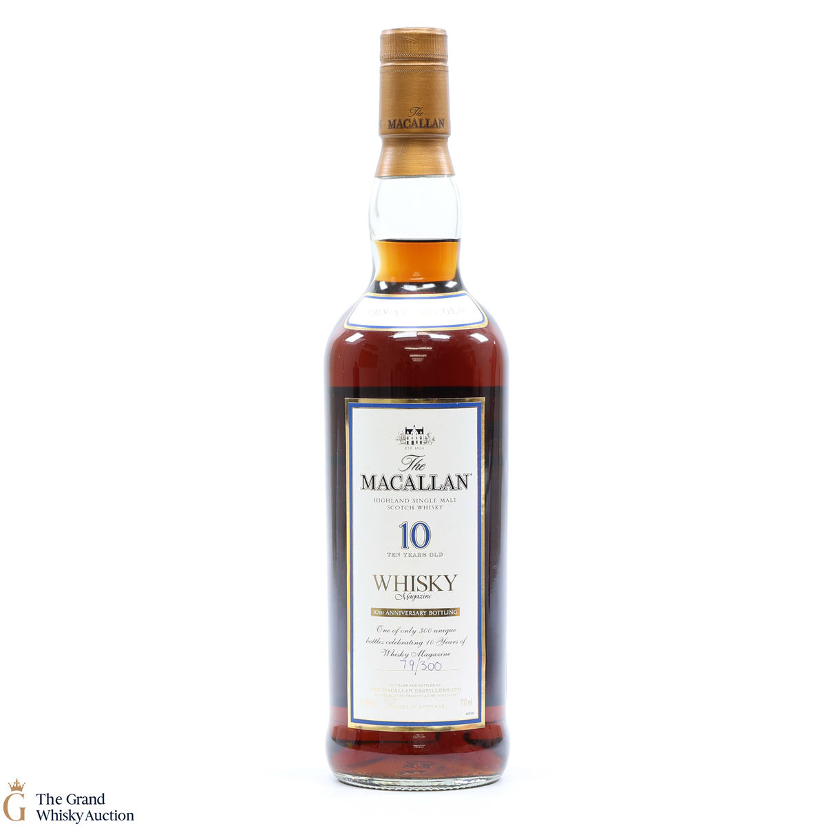 Macallan - 10 Year Old Cask Strength 2008 - 10th Anniversary Whisky Magazine