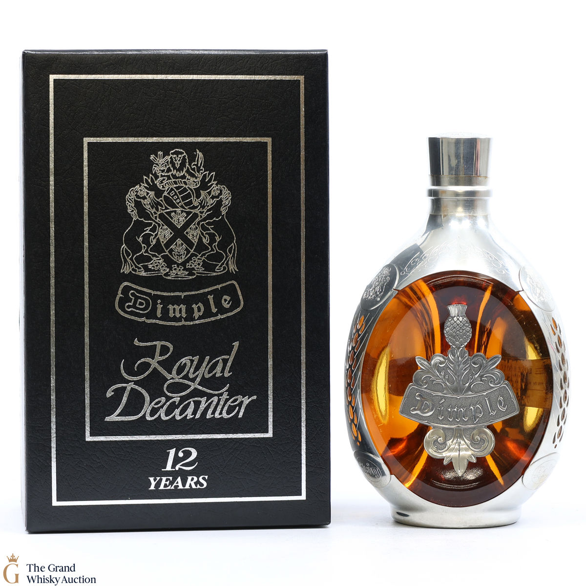 Haig's Dimple - 12 Year Old - Royal Pewter Decanter 