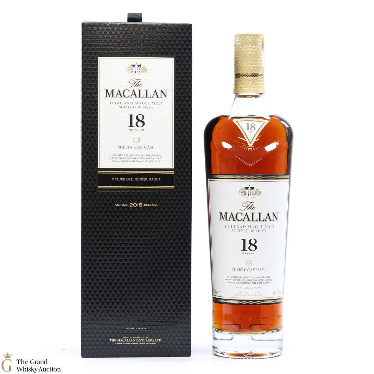 Macallan - 18 Year Old Sherry Oak (2018)
