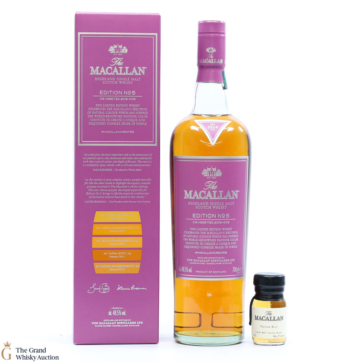 Macallan - Edition No.5 70cl + 3cl