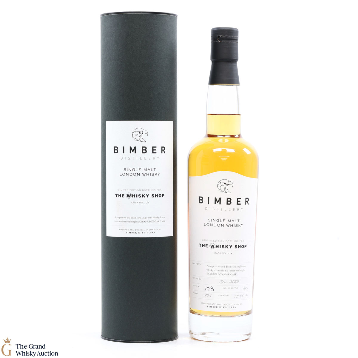 Bimber - Ex Bourbon Oak Cask #103 - The Whisky Shop Exclusive - Limited Edition