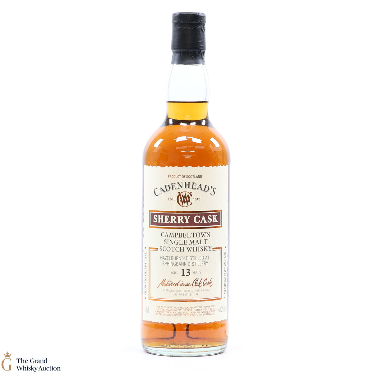 Hazelburn - 13 Year Old 2009 - Sherry Cask - Cadenhead's