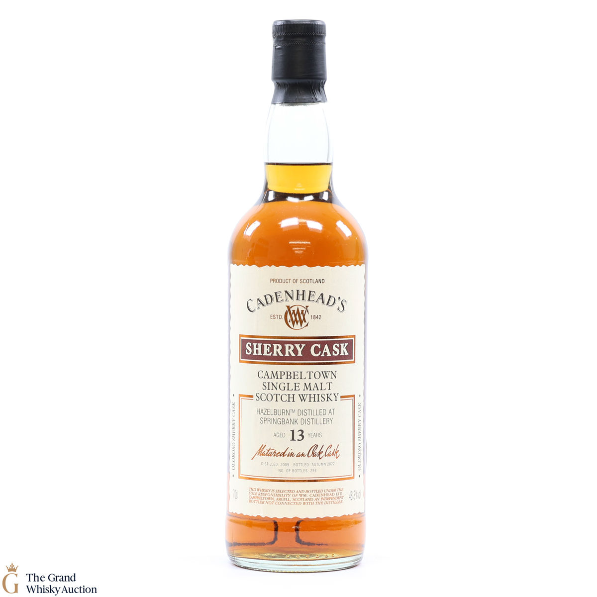 Hazelburn - 13 Year Old 2009 - Sherry Cask - Cadenhead's