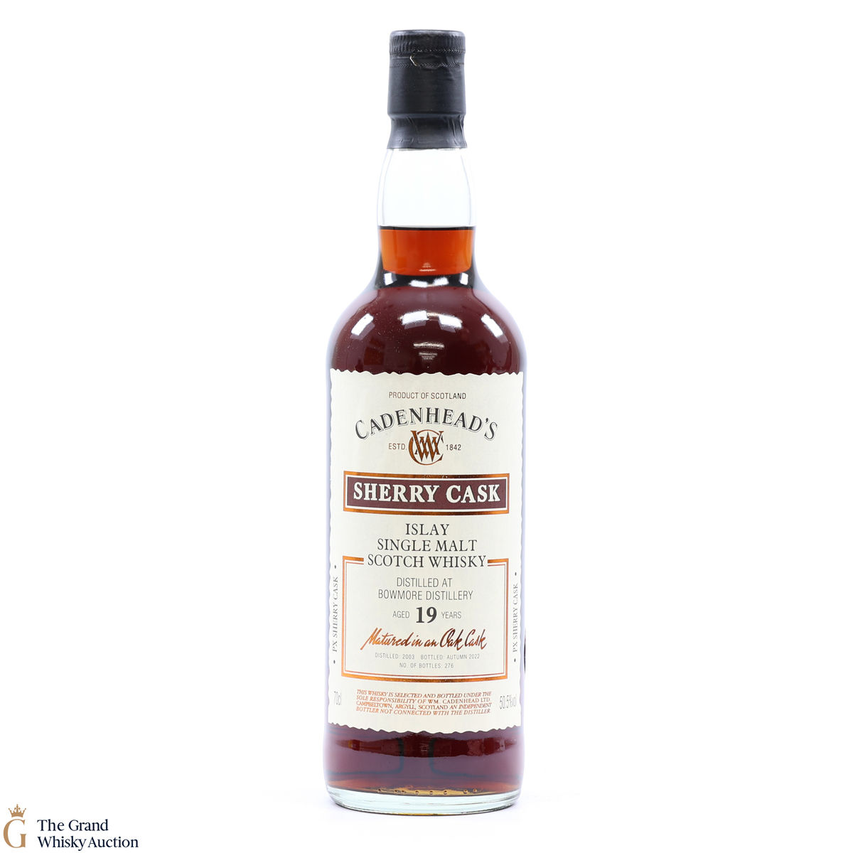 Bowmore - 19 Year Old 2003 - Cadenhead's Sherry Cask