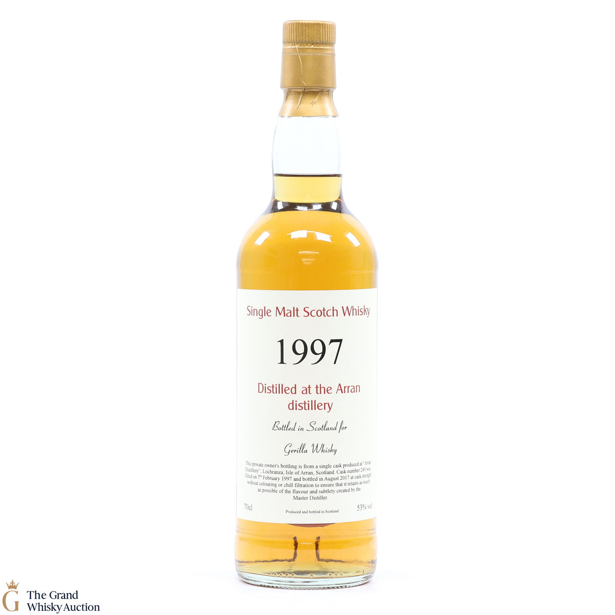 Arran - 20 Year Old 1997 Gerilla Whisky #245
