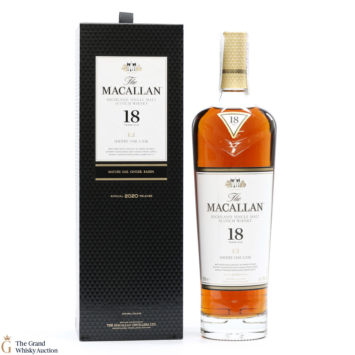 Macallan - 18 Year Old - Sherry Oak (2020)