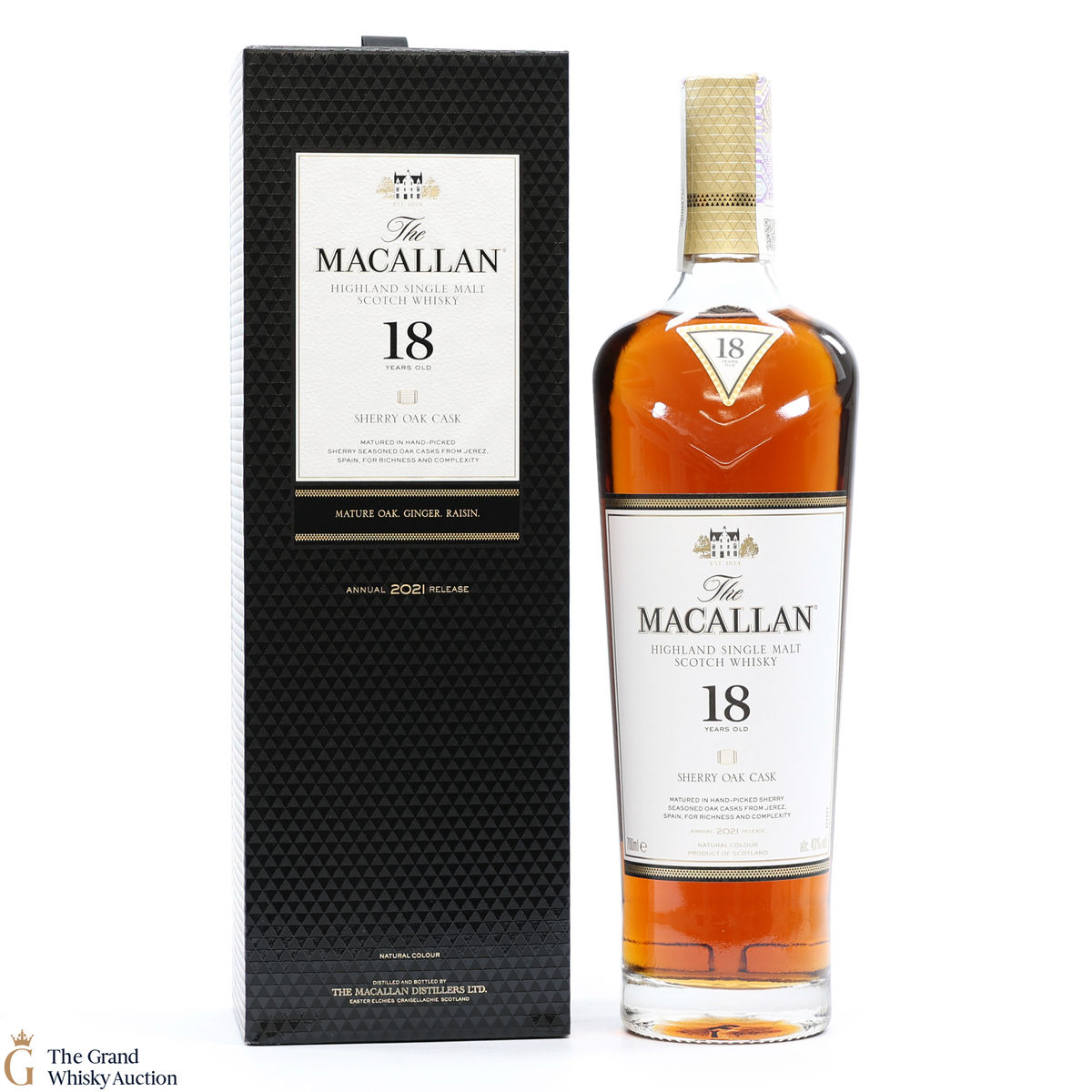 Macallan - 18 Year Old Sherry Oak - (2021)