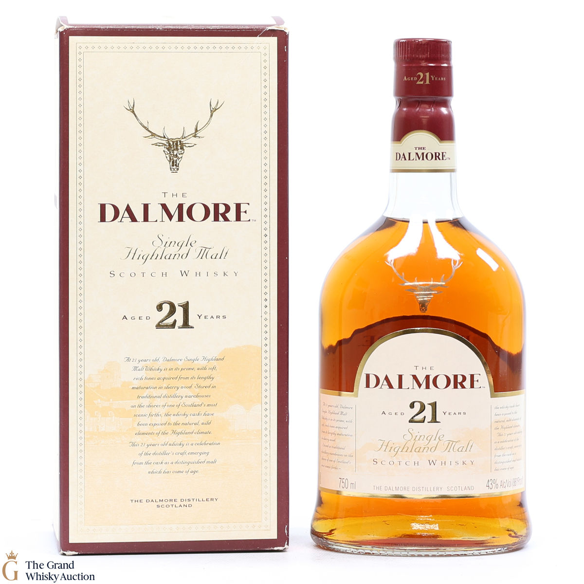 Dalmore - 21 Year Old Pre 2007 US Import 75cl