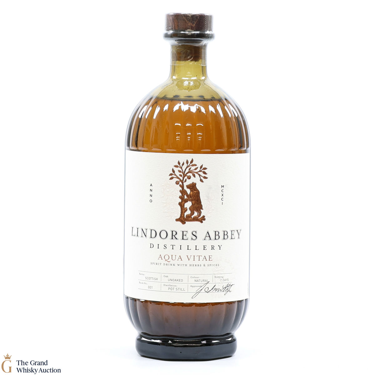 Lindores Abbey - Aqua Vitae Spirit Drink Batch #001