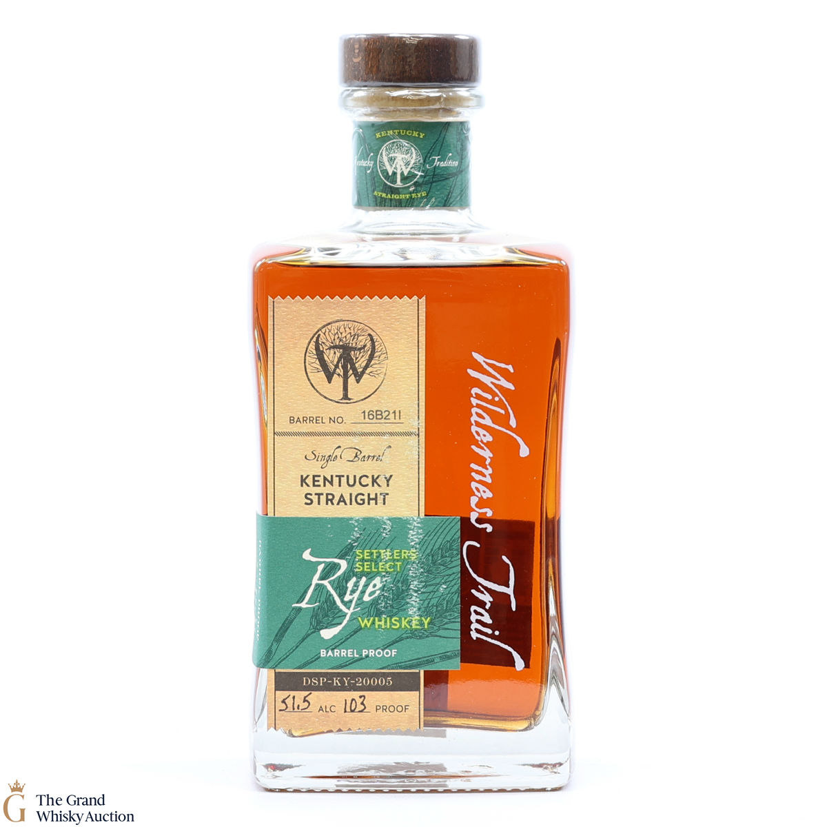 Wilderness Trail - Settlers Select Rye #16B21l