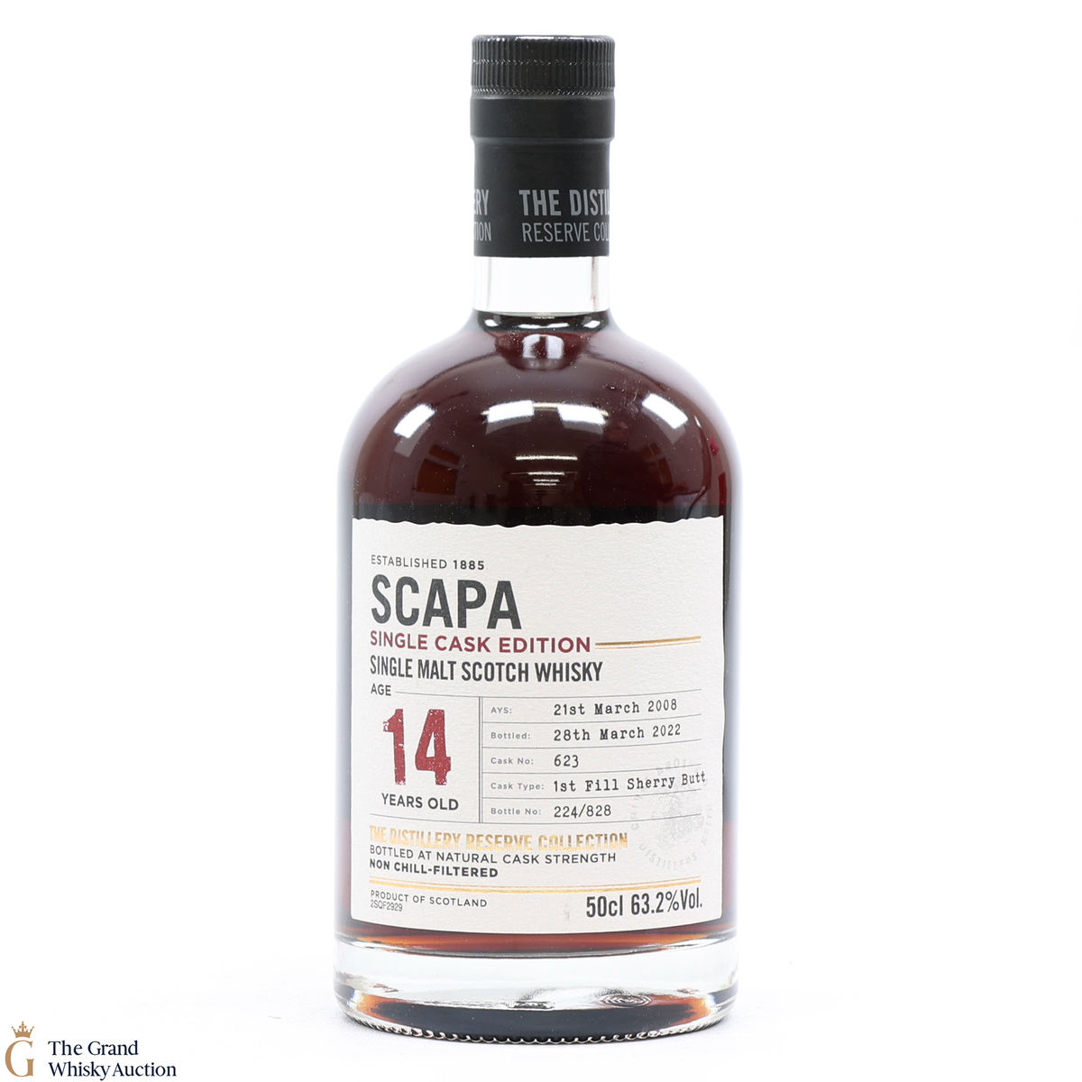 Scapa - 14 Year Old 2008 - #623 Distillery Reserve (50cl)