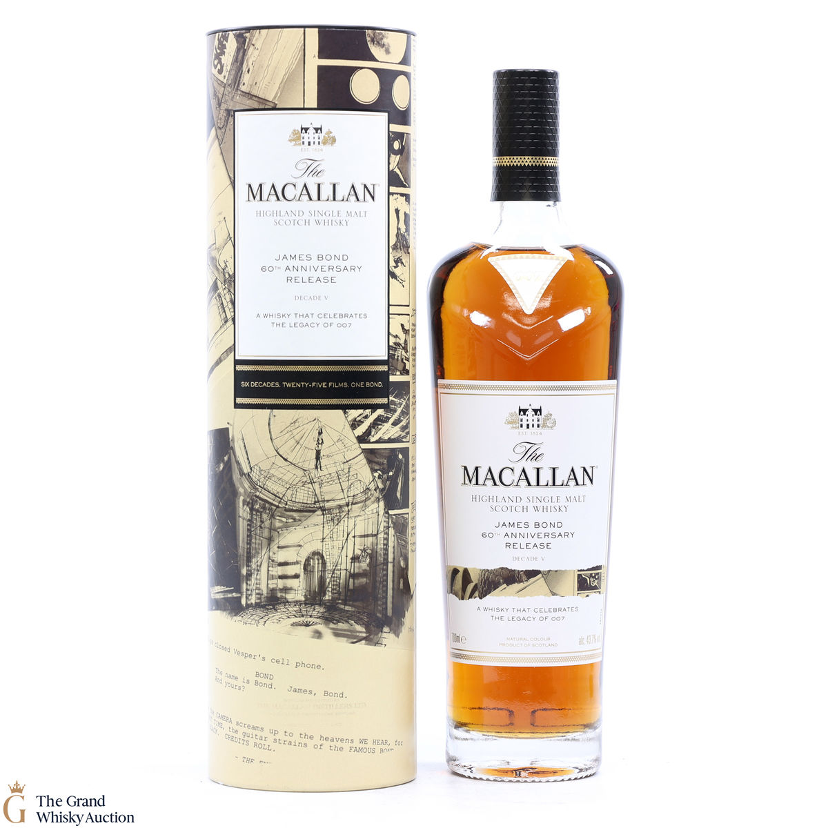 Macallan - James Bond 60th Anniversary - Decade V