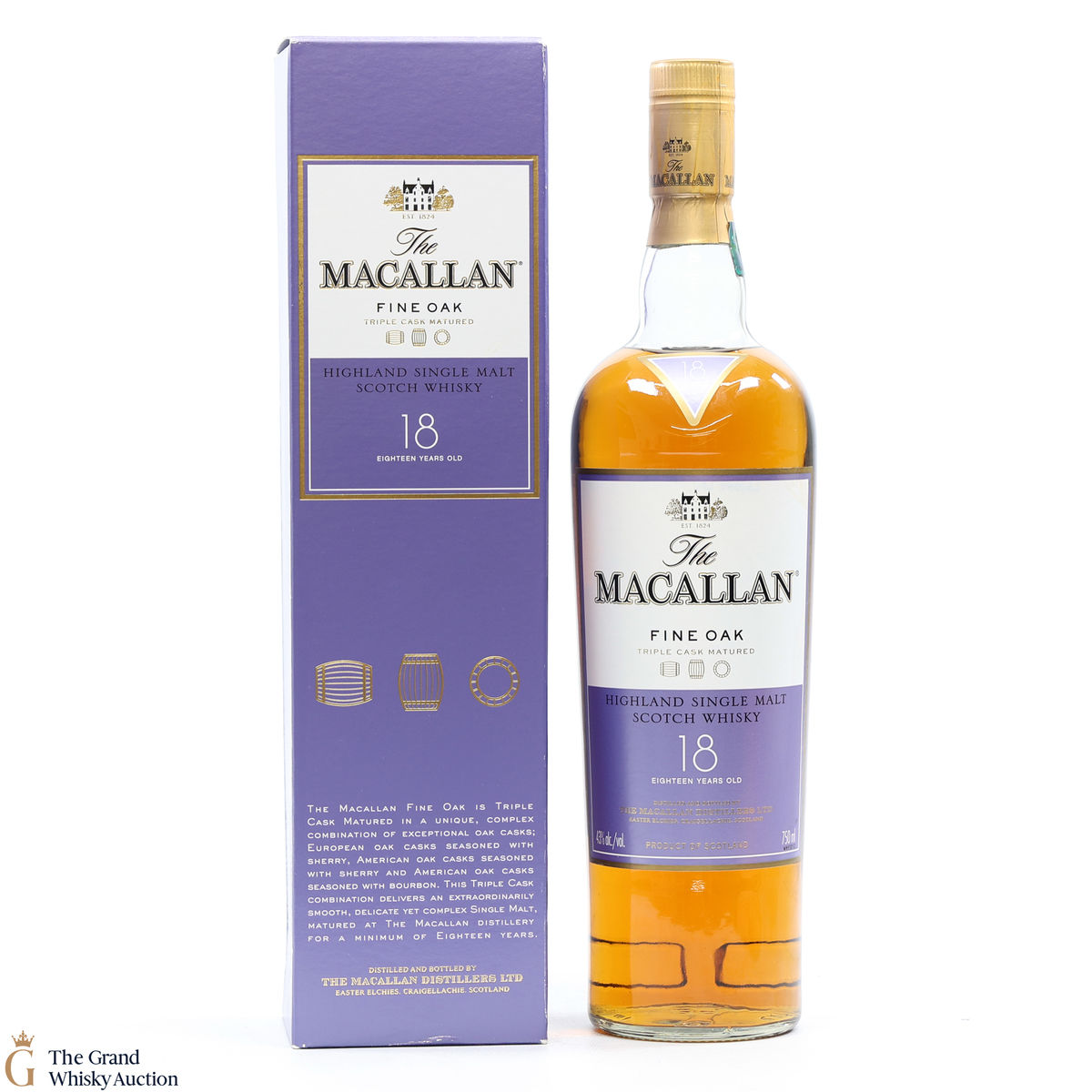 Macallan - 18 Year Old - Triple Cask 2018 (Fine Oak)