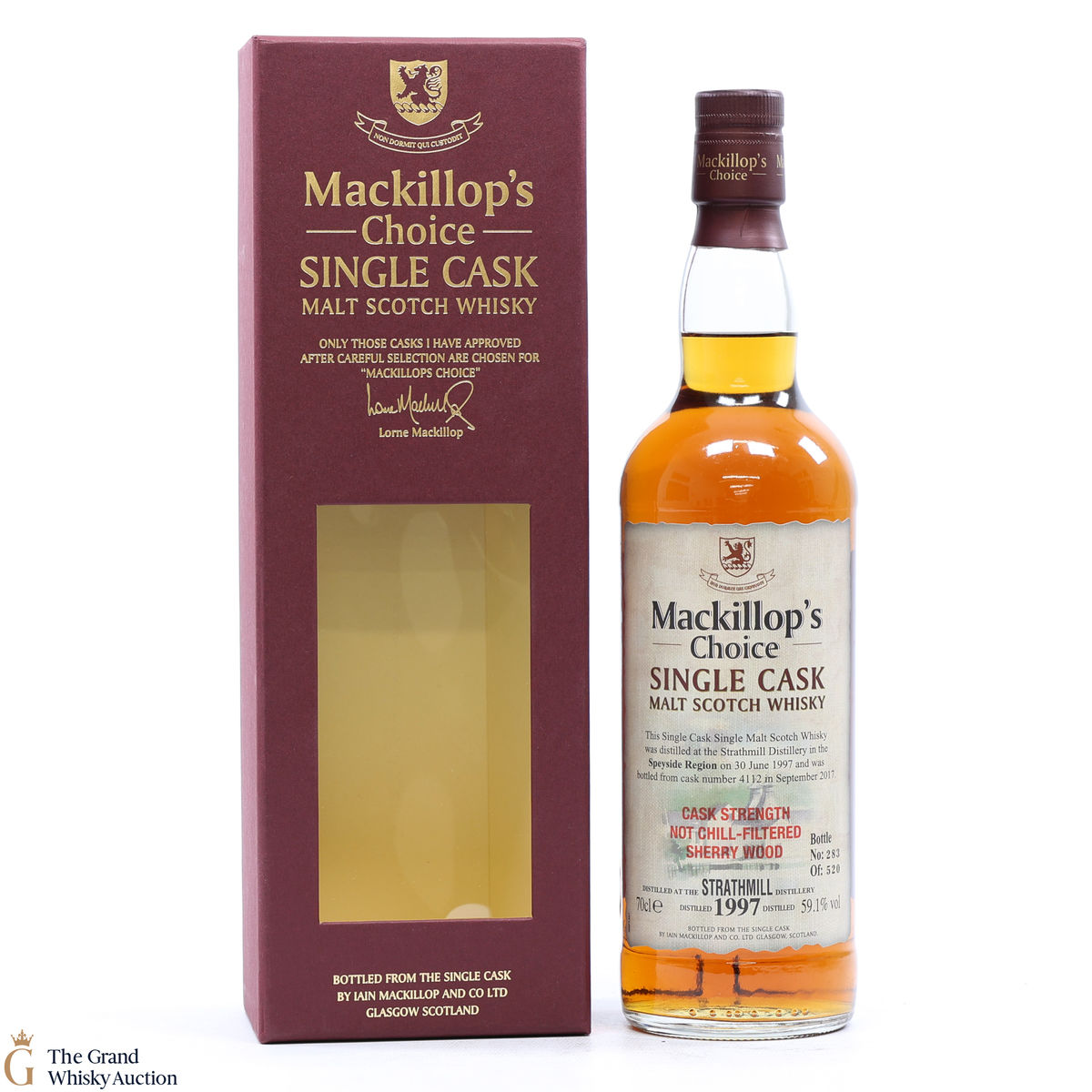 Strathmill - 20 Year Old 1997 Mackillop's Choice 2017 #4112