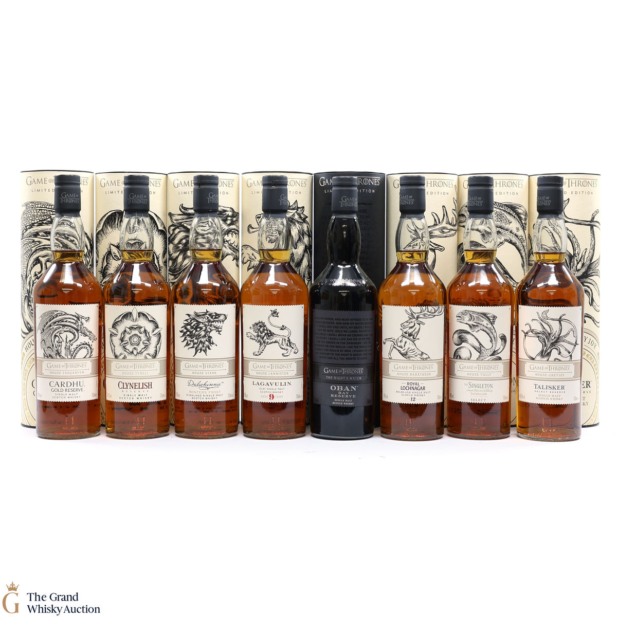 Game of Thrones - Limited Editions - 8 x 70cl