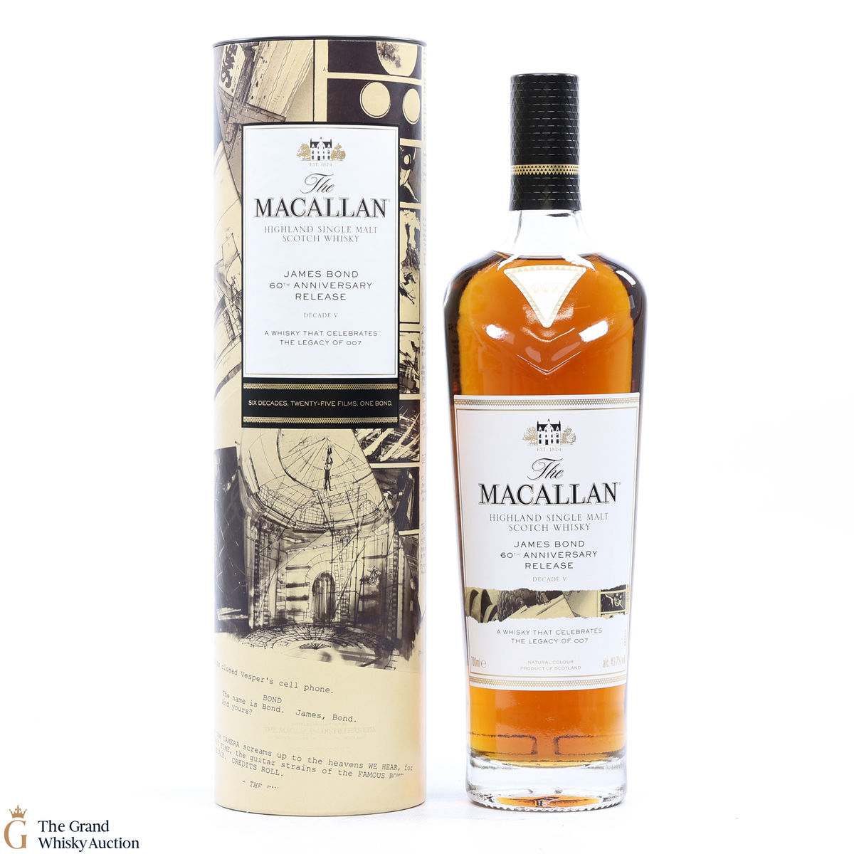 Macallan - James Bond 60th Anniversary - Decade V