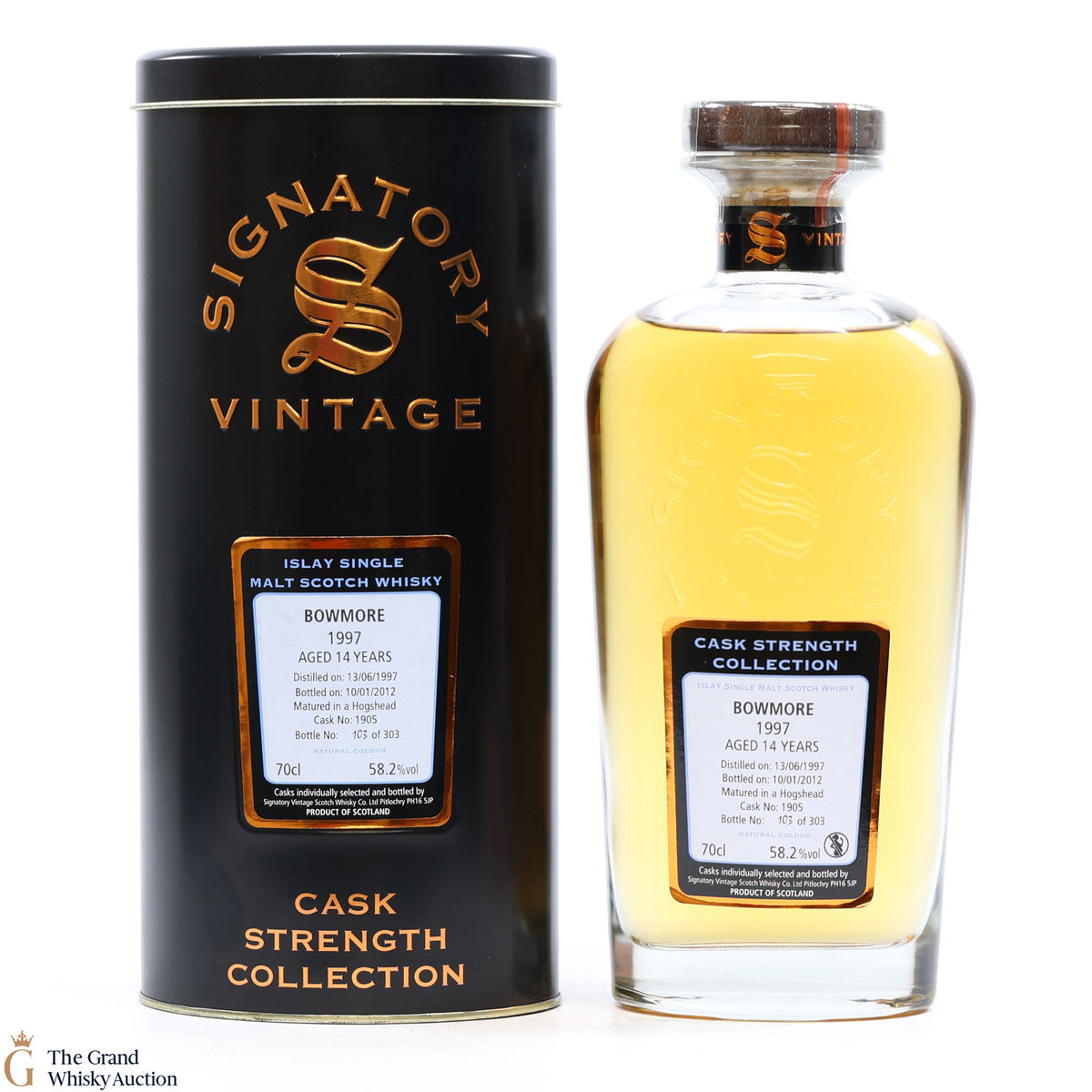 Bowmore - 14 Year Old 1997 - Signatory - Cask Strength #1905