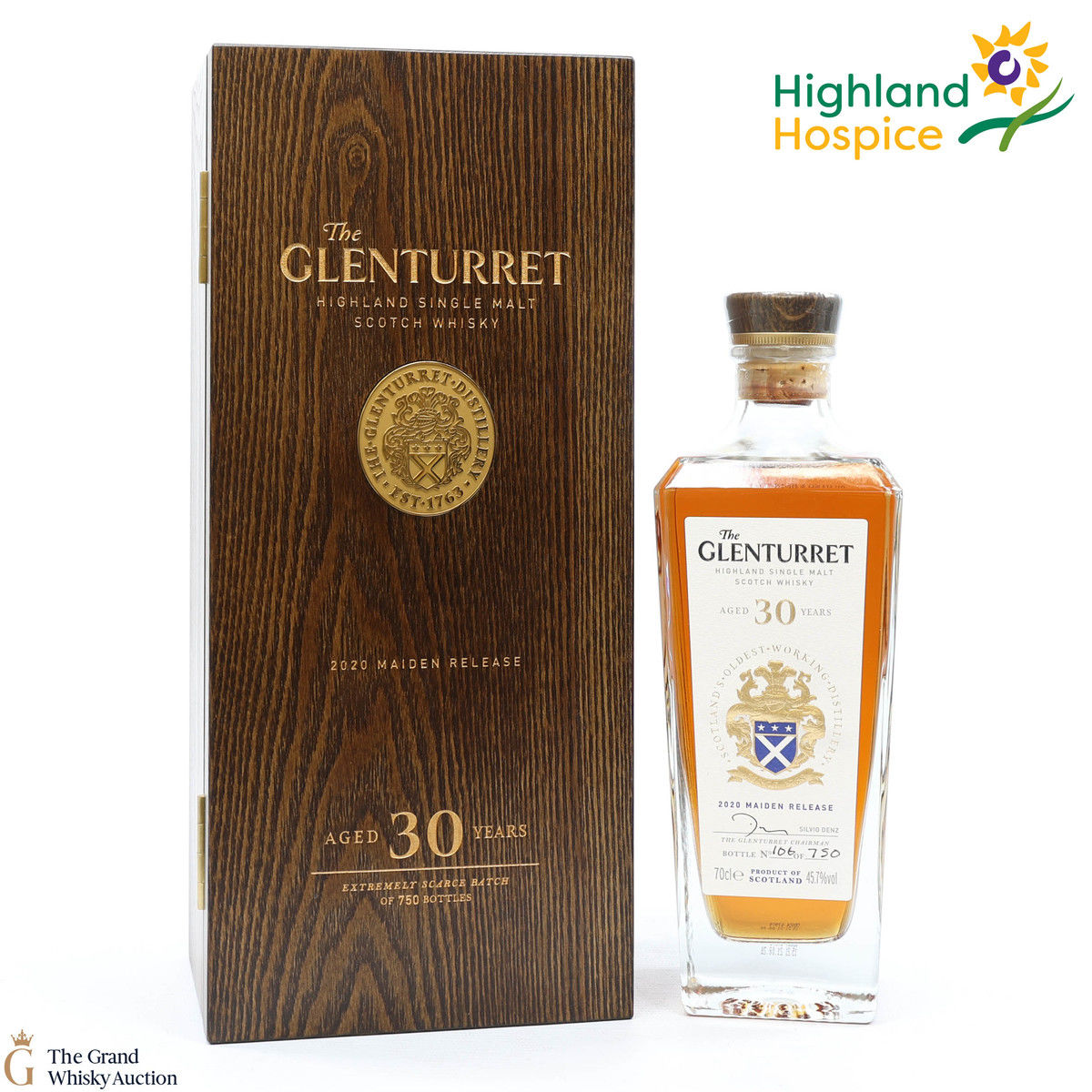 Glenturret - 30 Year Old - Maiden Release 2020 (HIGHLAND HOSPICE CHARITY BOTTLE)