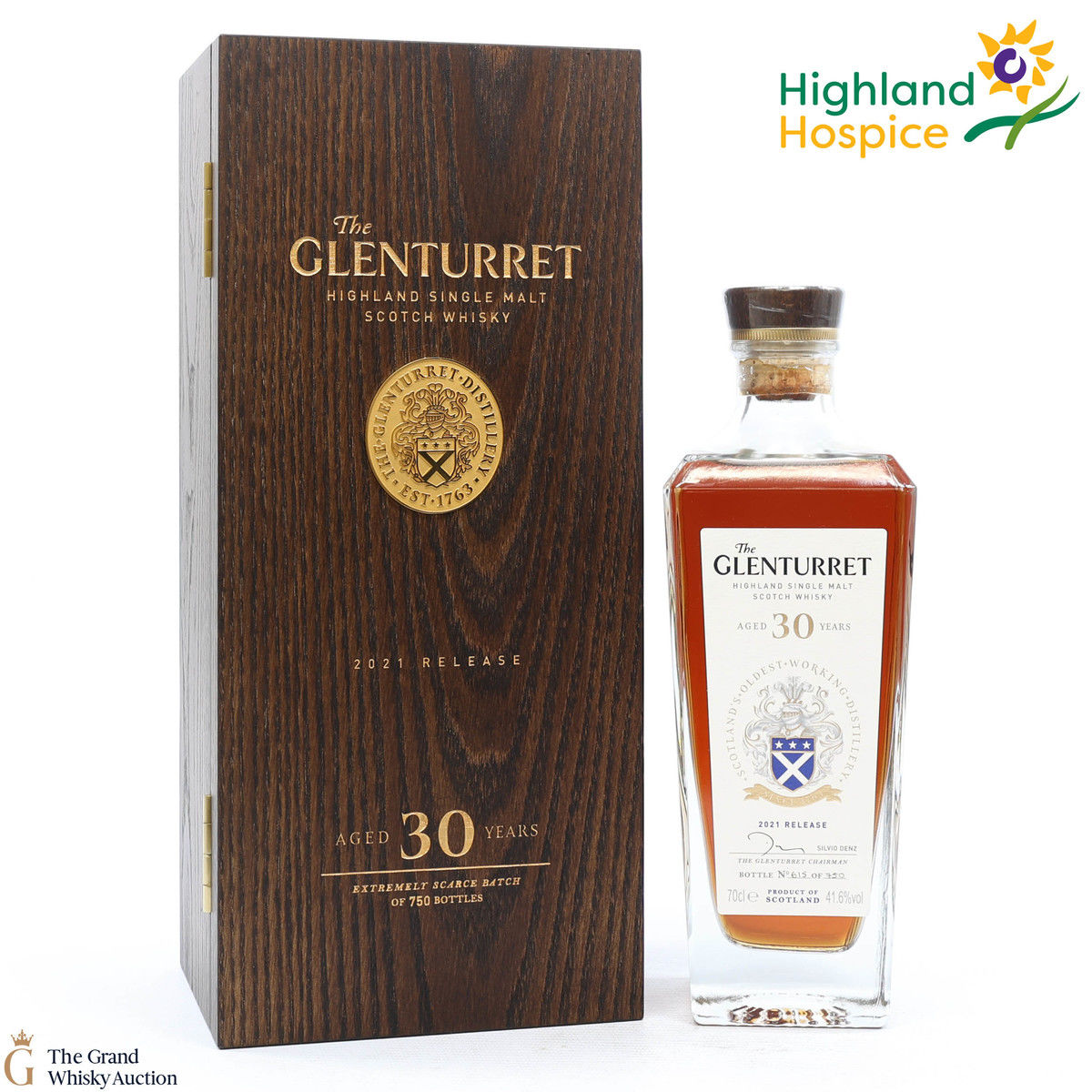 Glenturret - 30 Year Old - 2021 Release (HIGHLAND HOSPICE CHARITY BOTTLE)