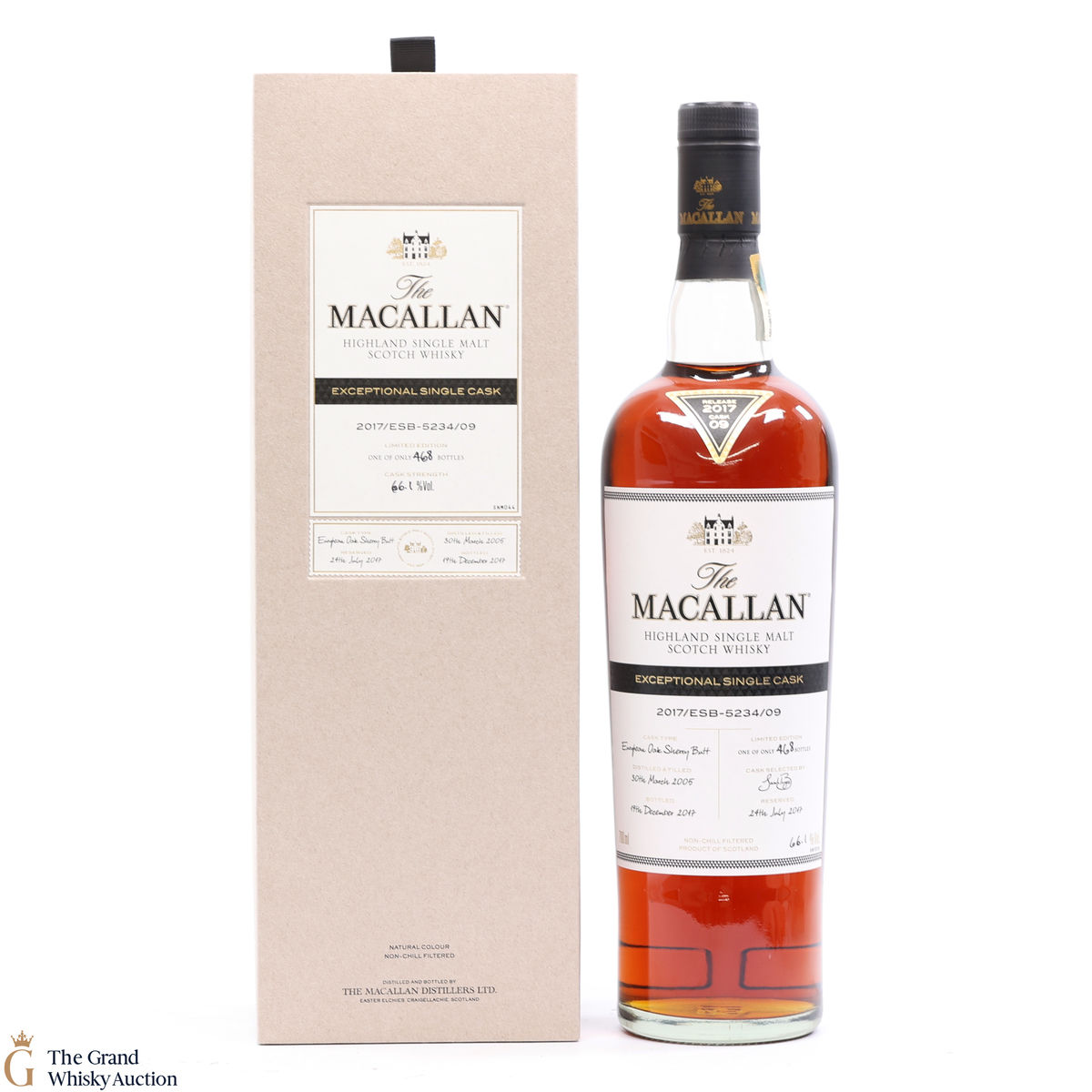Macallan - 2005 Exceptional Cask #5234-09 2017