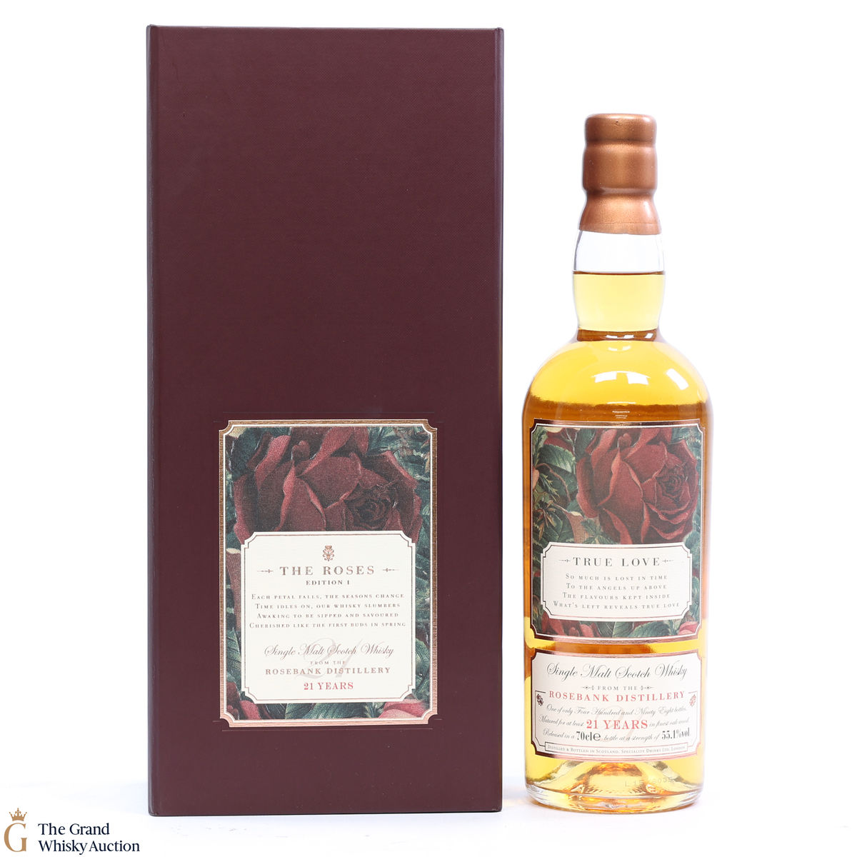 Rosebank - 21 Year Old  - True Love I - The Roses Series