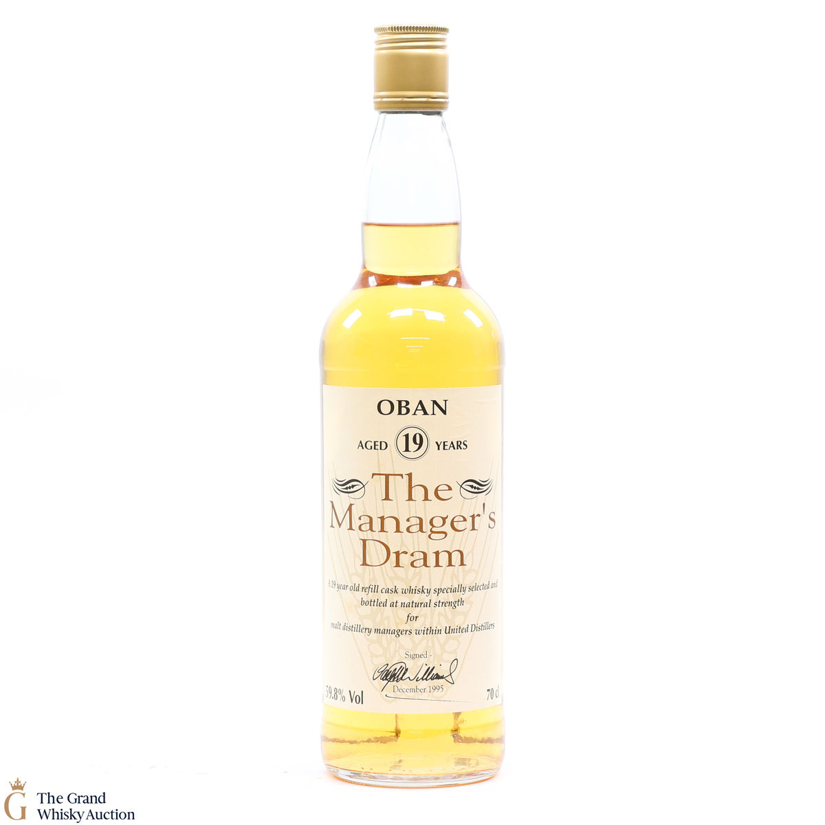 Oban - 19 Year Old - 1995 Managers Dram