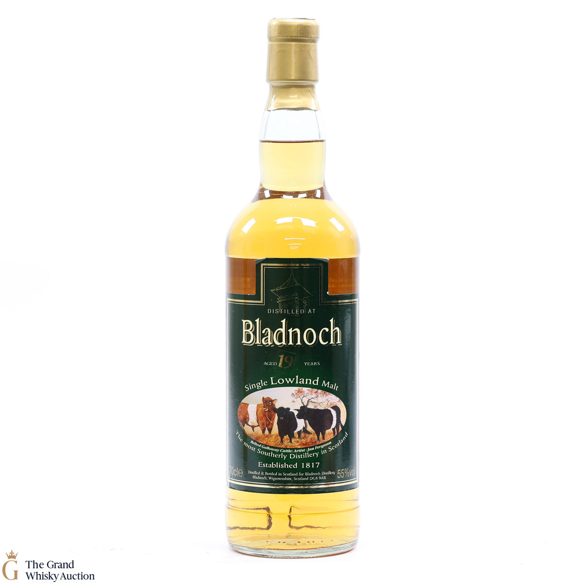 Bladnoch - 19 Year Old - Belted Galloway Label
