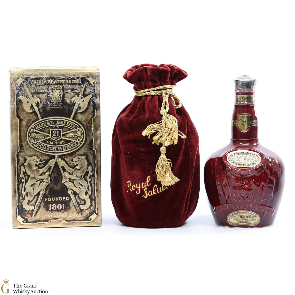 Chivas - Royal Salute - 21 Year Old - Ruby Flagon