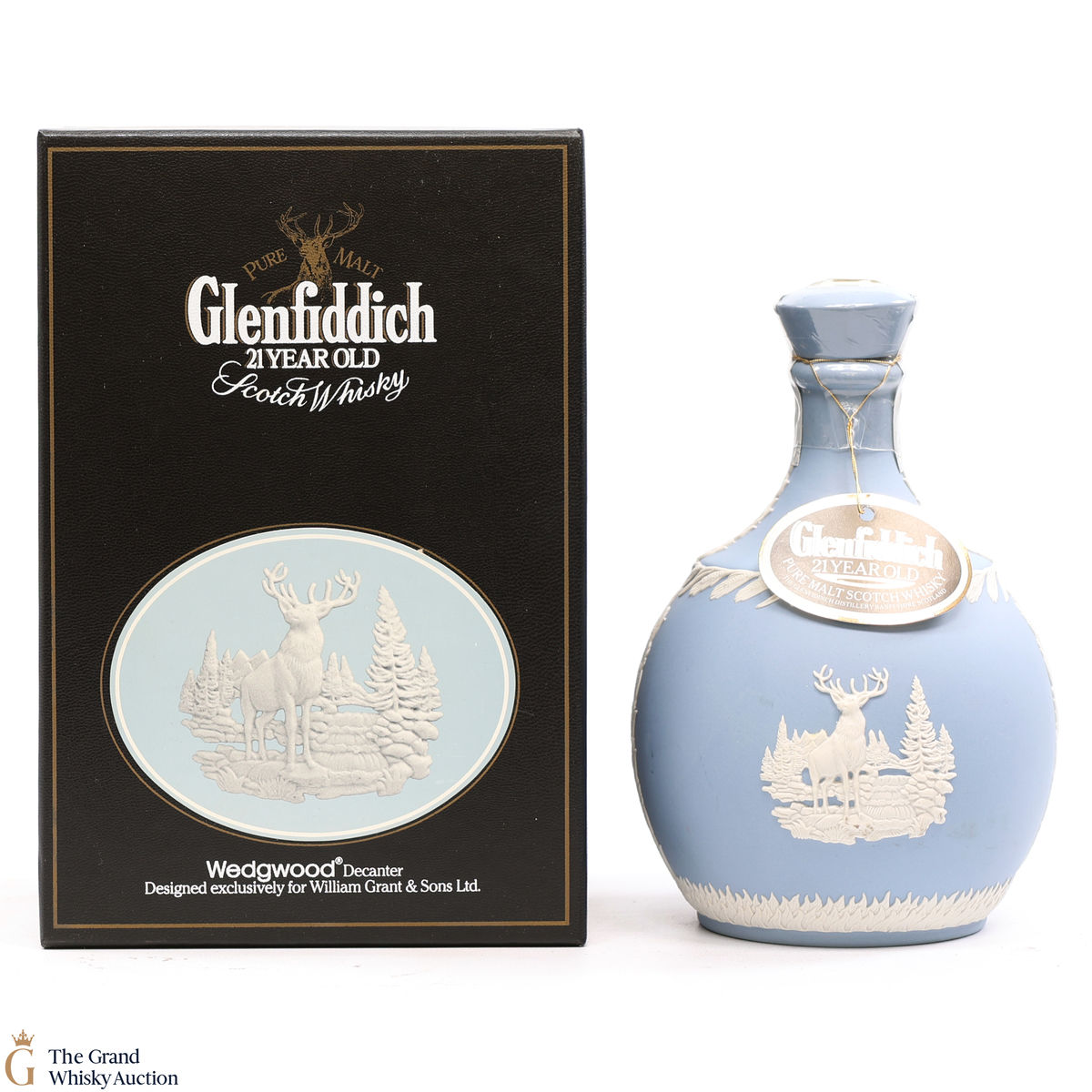 Glenfiddich - 21 Year Old - Wedgwood Decanter
